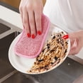 thumbnail image 3 of Kitchen Cleaning Towel Grease Wiping Rags Absorbent Dish Cloth 2Sided Sponge, 3 of 3