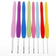 thumbnail image 5 of EHJRE 62pcs Crochet Hook Set with Yarn Knitting Sewing Tools for DIY Craft, 5 of 9