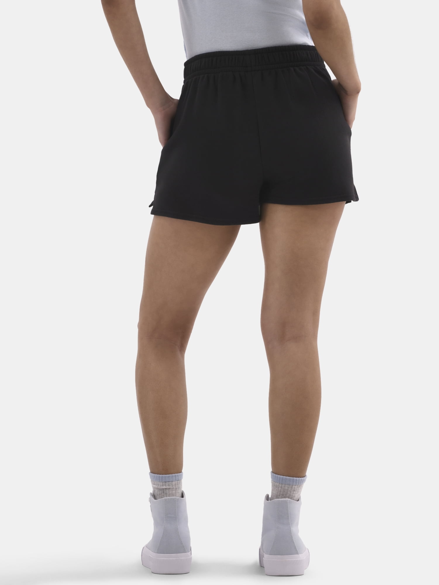 No Boundaries Soft Fleece Shorts, 1 or 2-Pack, Women’s