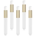 thumbnail image 1 of Seitruly Paquete de 5 cepillos antideslizantes para pestañas, cepillo de limpieza profunda, cepillos para espinillas, herramienta removedora Pestañas postizas, 1 of 6