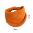 thumbnail image 2 of Serviette en Coton à Double Usage Couleur Unie 4 Couches de Fil de Coton Doux, 2 of 5
