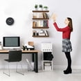 thumbnail image 4 of Sorbus Floating Shelves, Wall Shelves for Bedroom, Kitchen, Living Room, Bathroom Shelves Over The Toilet (4-Pack), 4 of 5