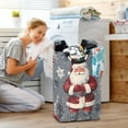 thumbnail image 5 of Yayeee Freestanding Laundry Hamper with Handle Collapsible Large Storage Basket for Clothes, Christmas Santa, 5 of 7
