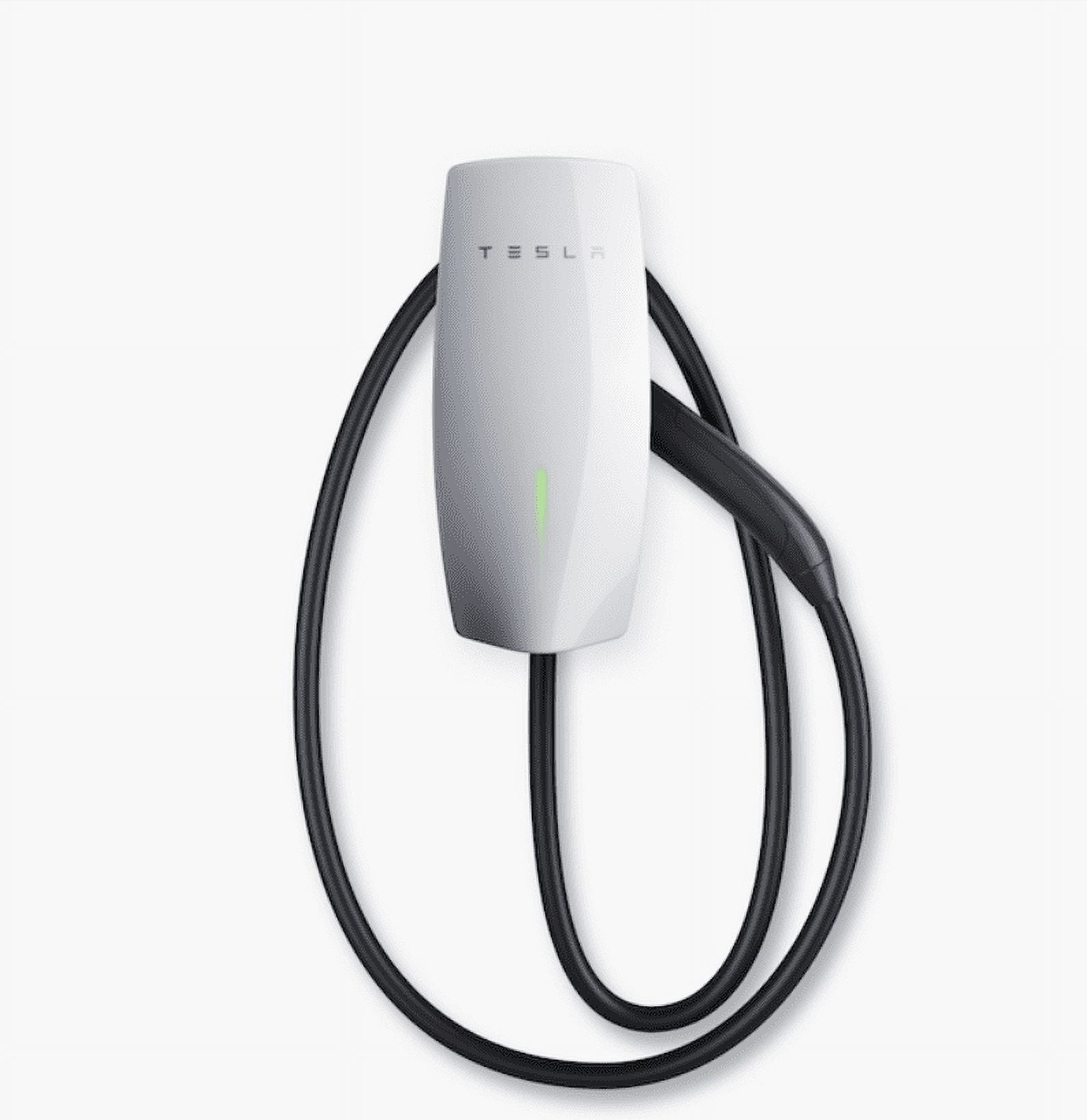 Tesla Universal Wall Connector Level 2 Hardwired Electric Vehicle (EV)  Charger – up to 48A– 24’ White 1734412-02-D - Best Buy