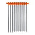 thumbnail image 4 of Estacas de acero galvanizado Colamx para tienda de campaña 10 piezas Naranja, 4 of 8