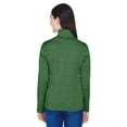 thumbnail image 3 of Devon & Jones Ladies' Newbury MÃ©lange Fleece Quarter-Zip - DG798W, 3 of 4