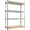 Silver, variant on SENYUM Upgrade Storage Shelves Garage Shelving, Adjustable Shelving Units Loads 2256LBS, Narrow Shelves Units and Storage for Kitchen, Pantry, Garage, Closet, Basement