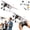 2pcs, variant on DIY RC Paper Airplane Kit - Rc Paper Airplane, Electric Remote Control Plane with Gyro Stabilizer Dual Propellers Foldable Lightweight Glider Tool for Hobbyists and Beginner Flyers