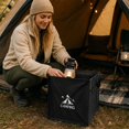 thumbnail image 6 of Camping Trash Can,Collapsible Trash Can Camping,Collapsible Trash Can, Pop-Up Lightweight,16IN Foldable Camping Trash Can, Patio Garbage Can(Black), 6 of 8