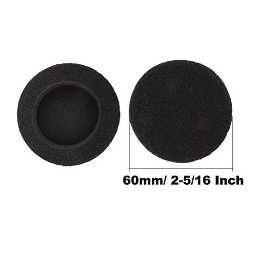 Sunmns Foam Earpads Ear Pad Cushion Cover for Sony MDR-IF240R, MDR-NC6,  MDR-G45LP/ Plantronics PLNAUDIO478/ Logitech H600/ Koss CS100 Headphone,  2-5/16 Inch 5 Pairs - Walmart.com