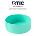 thumbnail image 3 of RTIC 3-in-1 Dog Bowl, Small, Stainless Steel Insulated Bowl, Silicone Lid, Graphite & Sea Glass, 3 of 7