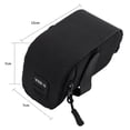 thumbnail image 2 of Bolsa Sillin Bicicleta, Sillín Súper Ligero Bicicleta Paquete de Bolsa de Cola, Paquete de Asiento de La Bicicleta, Bolsa de Almacenamiento Bajo-Asiento & Ligero(Negro) Amonsee NO, 2 of 5