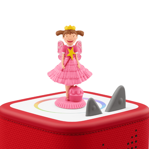 tonies Pinkalicious Audio Play Figurine for Toniebox Speaker, Small, Multicolor, Plastic