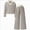 Beige 0726, variant on Kids Girl Fall Clothes 8T 9T 10T 11T 12T Tween Girls Tracksuit Outfit Cute Striped V-neck Sweatshirt Sweatpants Set Fall Winter Sweatsuit For Girls Beige Size 7-8 Years