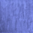 thumbnail image 1 of Ahgly Company Machine Washable Indoor Square Abstract Blue Contemporary Area Rugs, 7' Square, 1 of 4