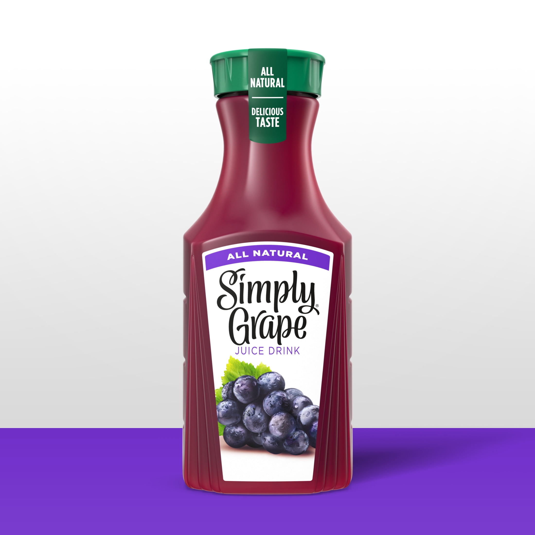 Simply Grape Juice Drink Bottle, 52 fl oz