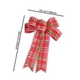 thumbnail image 3 of Vikakiooze 2022 Christmas tree bow hanging pendant Christmas wreath ornament Christmas Decorations, 3 of 5