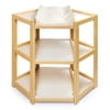 Badger Basket Diaper Corner Baby Changing Table - Natural