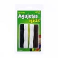 thumbnail image 1 of Agujetas Planas Paquete De 4 Pares Para Tenis Blanco/ Negro Arfat ARAC600049, 1 of 1