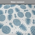 thumbnail image 7 of Pineapple Chair Seating Cushion, Island Themed Minimalistic Multi-Sized Tropic Fruity Pineapple Printed Vintage, Soft Seat Pads for Office with Anti-slip Backing, 16"x16", Blue White, by Ambesonne, 7 of 7