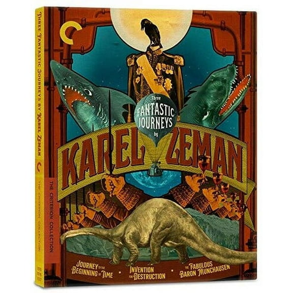Three Fantastic Journeys by Karel Zeman (Criterion Collection) (Blu-ray), Criterion Collection, Action & Adventure
