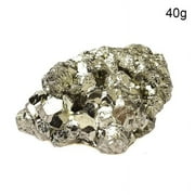 WAITLOVER Pyrite Crystal Cluster Healing Crystal Fools Gold Grade Peru Charged O0H3