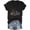Black, variant on Tshirts for Women Custom Print Short Sleeve Crew Neck Tops for Everyday Wear Womens Tees Black S