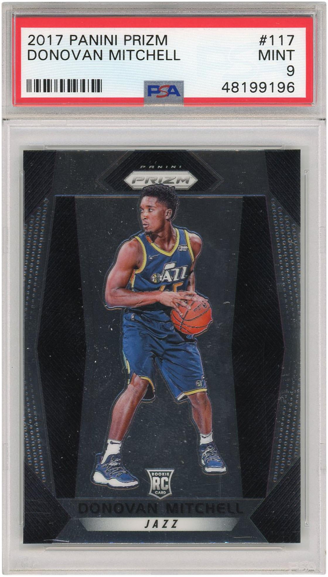 2017 Panini Prizm Donovan Mitchell RC ルーキー Utah Jazz