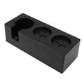 thumbnail image 4 of Coffee Filter Tamper Holder Multiple Holes Plastic Powder Needle Dispenser Tamping Station Black, 4 of 10