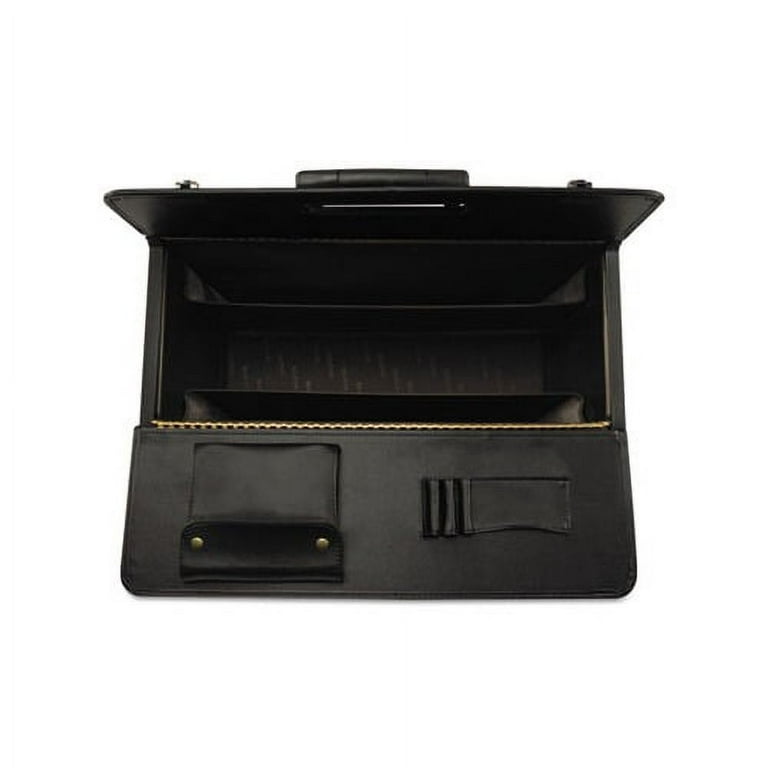 Tufide Rolling Catalog Case, 22 1/4 x 9 x 13 1/2, Black