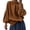 C376 Yellow, variant on CONZONE Womens Sweatshirts Puff Sleeve Knit Tops for Women Fall Winter Pullover Clothes