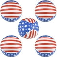 thumbnail image 5 of Mini Basketballs (5 Pack) Red, White & Blue 7" Stars and Stripes Mini Basketball | for Indoor and Outdoor Fun Shooting Hoops - Awesome Game Prizes (5 Pack), 5 of 5