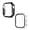 Black+Clear, variant on 2WIN2BUY 2 Packs Waterproof Case for Apple Watch Series 10 42mm,Anti-Fall PC Cover with Tempered Glass Screen Protector for iWatch 42mm,Black