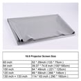 thumbnail image 4 of 60 100 84 120 130 Inch Projector Screen High Brightness Reflective Fabric Cloth Projection Screen For Home Theater ,Sharper and Brighter, 4 of 6
