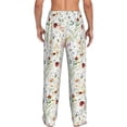 thumbnail image 3 of Fotbe Wildflower Watercolor Men's Pajama Pants,Sleepwear Pants,Pj Bottoms Drawstring And Pockets-Large, 3 of 9