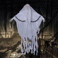 thumbnail image 4 of Nmdmisc Halloween Hanging Ghosts Skeleton Decorations,31.5 x 28.3 Inch Grim Reaper with Chain for Haunted House Props Outdoor Scary Halloween Tree Decoration Indoor, 4 of 6