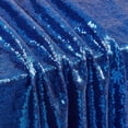 thumbnail image 4 of B-COOL Rectangle Tablecloth Blue Sequin Tableclot, 4 of 7