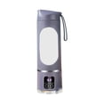 thumbnail image 1 of Mezcladora de licuadora portátil portátil conveniente 450 ml de exprimidor eléctrico multifuncional para deportes gimnasios para interiores al aire púrpura, 1 of 9
