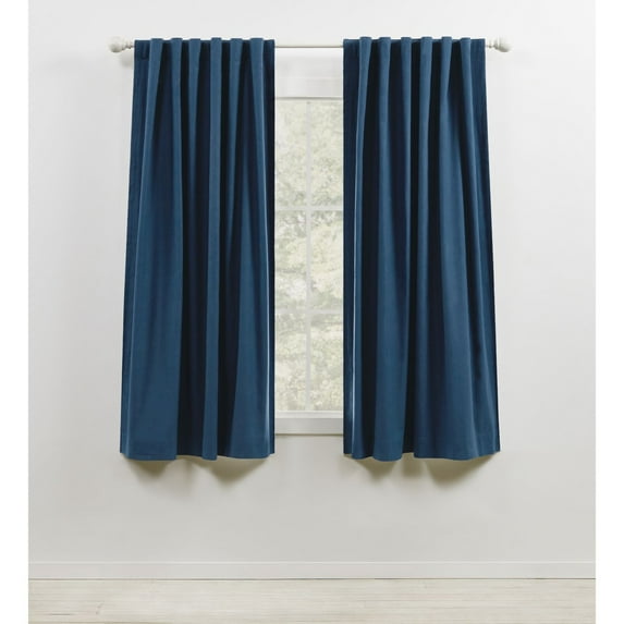 Lauren Ralph Lauren Waller Blackout Solid 100% Cotton with Lining Rod Pocket Curtain Panel