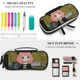 thumbnail image 3 of Anya Forger Spy X Pencil Case Large Pencil Pouch, Cartoon Makeup Bag, Pen Case Large Capacity Stationery Bag Cosmetic Pouch, 3 of 8