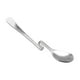 thumbnail image 2 of Curva cuchara tenedor colgante acero inoxidable 430, set de cocina, diseño curvo, resistente, fácil de limpiar, para cocina, acero inoxidable, 2 piezas, para cocina moderna, organizador de, 2 of 6