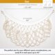 thumbnail image 4 of Red de almacenamiento para animales de peluche YKBU, macramé, 125 cm, W, color crema, 4 of 7