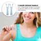 thumbnail image 2 of 2 Pcs Kids Floss Dental Flosser Rack Refillable Floss Dispenser Floss Pick Dispenser Floss Stick, 2 of 3