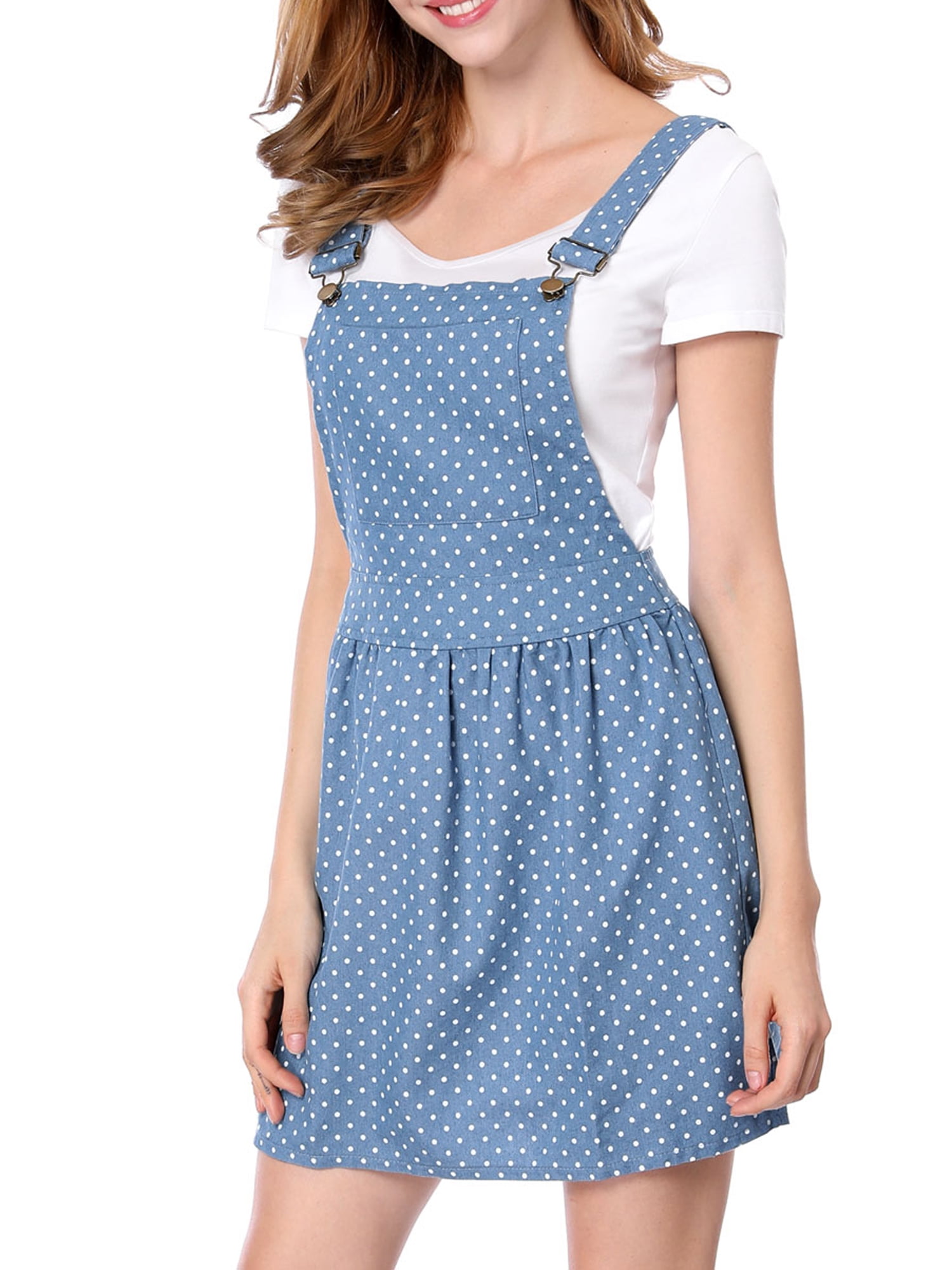 walmart light blue dress