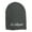 Charcoal, variant on Los Angeles Embroidered Big Ribbed Beanie - White XL-3XL