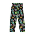 thumbnail image 5 of Xecao Geometric Dinosaur Men's Straight Lounge Pajama Pants: The Ultimate in Comfortable Sleepwear, 5 of 9