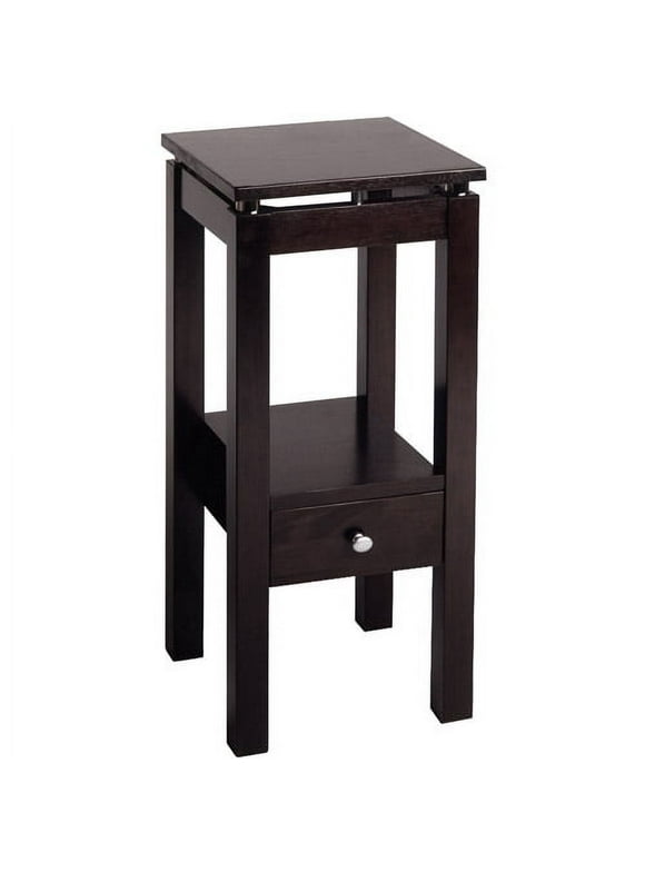 Winsome Wood Linea Phone Stand, Accent Table, Espresso Finish