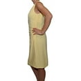 thumbnail image 4 of LAUREN RALPH LAUREN V-Neck Faux Wrap Empire Waist Dress, Island Yellow (16), 4 of 4