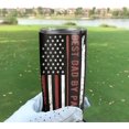 thumbnail image 6 of Golf Gifts for Men - Stainless Steel American Flag Tumbler Cup 20oz for Golf Lover - Golf Dad Birthday Gifts for Dad Men Husband & Fathers Day Gift For Dad From Daughter Son Wife, 6 of 6