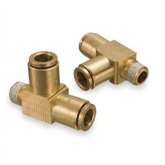 Weatherhead Tee, Push-Fit 1/2", 1/2", MNPT 1/2" 1871X8X8S